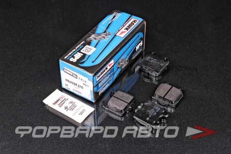 Купить Колодки тормозные задние, Toyota Altezza, Crown, Verossa HPS 38-372°С HAWK HB499F.610