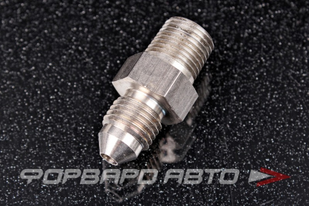 Фитинг AN3 - 1/8" NPT, нержавеющая сталь AB88 