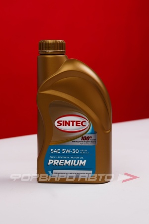 Купить Масло моторное 5W30 1л, PREMIUM 9000 SN C3 (c) SINTEC 900375