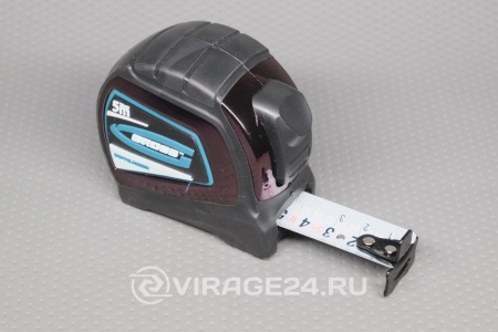 Купить Рулетка 5м*25мм.  "Doppeihakeh" магнит/ обрезин. зацеп (2-х сторон. шкала) нейлон. покрыт. GROSS 31124