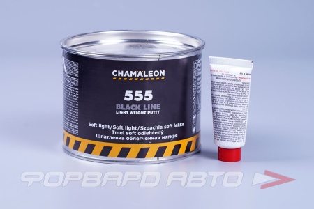 Купить Шпатлевка "Black Line" мягкая легкая (+отверд), 515г. CHAMALEON 15554