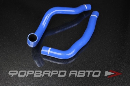 Купить Патрубки радиатора силиконовые Toyota Mark2 Chaser 1JZ-GTE JZX100 VVTi синие AUTOBAHN88 
