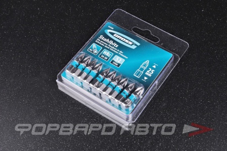 Купить Бита магнитная PZ 2*25, сталь S2 GROSS 11340