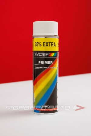 Купить Грунт белый, аэрозоль, 500мл. MOTIP 04056IG