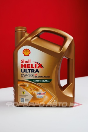 Купить Масло моторное 0W20 5л, HELIX ULTRA SP/C5 SHELL 550063071