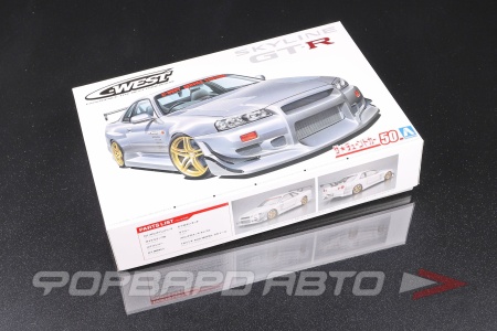 Купить Сборная модель Nissan Skyline GT-R R34, C-West AOSHIMA 06149