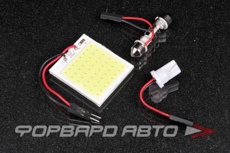 Купить Светодиодная площадка 12V 1SMD 40*35мм белая, сплошная заливка KS-AUTO ks-4035 cob