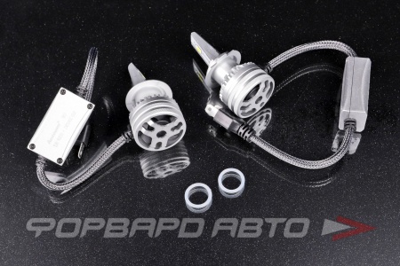 Купить Лампа светодиодная головного света для линз H7 12V 35W, 6000K с вентилятором AOZOOM ALH-08