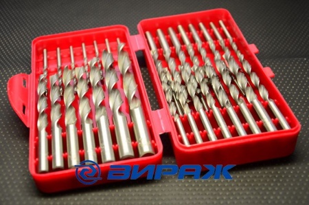 Купить Набор сверл по металлу №55 1-12мм 43шт. Волжский инструмент  