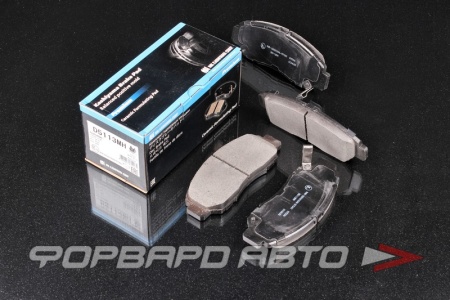 Купить Колодки тормозные, передние (с антискрипной пластиной) KASHIYAMA D5113MH