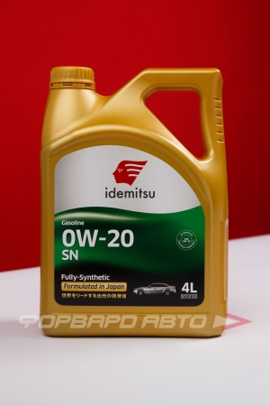 Купить Масло моторное 0W20 4л, F-S SN/GF-5 (С) IDEMITSU 30011331-746