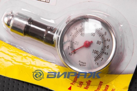 Купить Манометр для проверки давления в шинах до 7атм TOP AUTO 