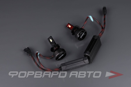 Купить Лампа светодиодная головного света H7 12-24V 55W 5500K, с вентилятором SARITI 