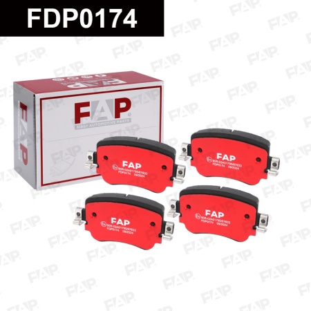 Купить Колодки тормозные FAP FDP0174