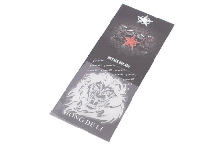 Купить Шильдик металлопластик "Лев" 50х50мм, (наклейка) SKYWAY SNO.166