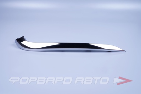 Купить Молдинг ВАЗ 2190 FL бампера переднего нижний ЛЕВЫЙ хром. ПЛАСТИК 8450100993