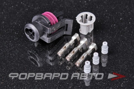 Купить Разъем 3-х контактный Delphi 3 Way RAYCHEM 15397149