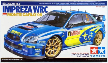 Купить Сборная модель Subaru Impreza WRC, Monte Carlo '05 TAMIYA 24281
