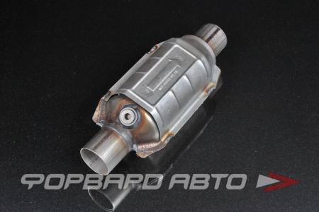 Купить Катализатор универсальный вход 50.8 выход 50.8 (324*127*108 мм) до 5.9L, круглый (с резьбой для лямбда-зонда) BOSAL 099-878