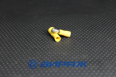 Купить Разъем штекерный изолированный ( мама ) 6,0*4 КВТ РШИ-М 6-4