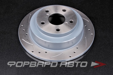 Купить Диск тормозной перфорированный задний G-BRAKE GFR-01123L