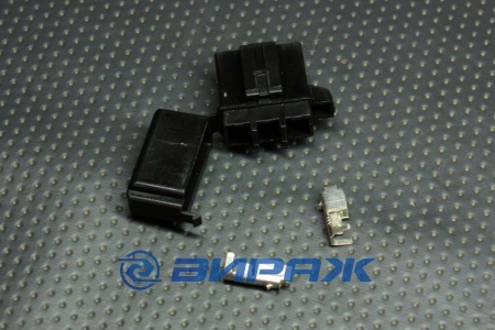 Купить Колодка под флажковый предохранитель EURO с самозажимными клеммами  