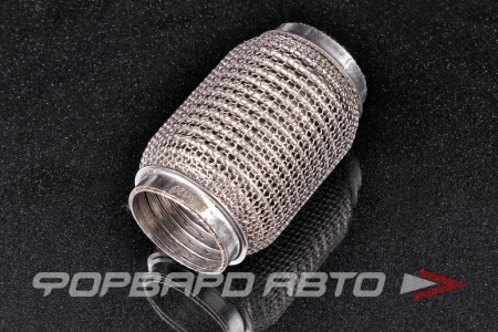 Купить Гофра глушителя 50*120мм (трехслойная в сетке) CBD CBD324.020