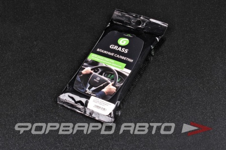 Купить Салфетки влажные для салона автомобиля (30шт) GRASS IT-0311