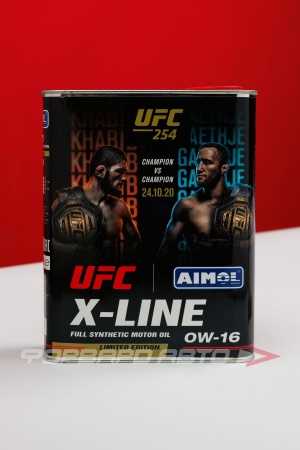Купить Масло моторное 0W16  2л, X-Line UFC Limited Edition (синтетическое) AIMOL 
