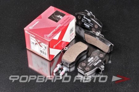Купить Колодки тормозные ВАЗ / LADA передние R14, высокопроизводительные BREMBO P41003X