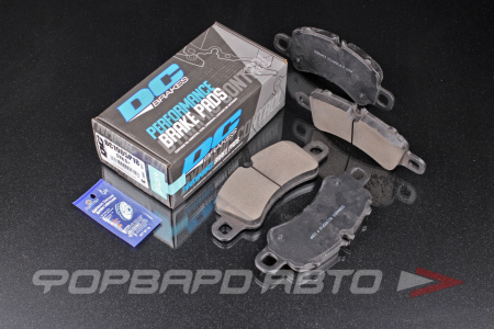 Колодки тормозные DC1905P18 DC Brakes Street STR.S+ перед Porsche 718 Cayman S, 2,5GTS; 911 992; 991 DC BRAKES DC1905P18