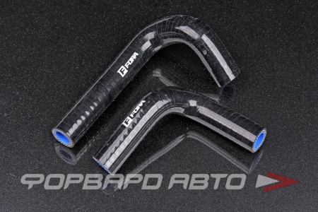 Купить Патрубки отопителя силиконовые ВАЗ 2101 - 2107 инжектор, черные FORA ASHK-21073-8120000