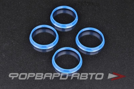 Купить Кольца центровочные 65,1-60,1 СИНИЕ MATRIX HCR651-601