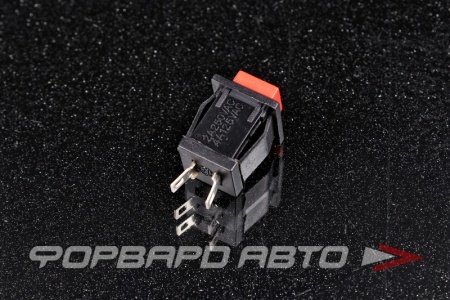 Купить Кнопка 2 положения, без фиксации (нормально замкнутая) ON-(OFF) квадратная <> SPA-108-BN