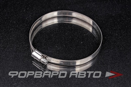Купить Хомут червячный 90-110мм, нержавеющ.сталь <> 