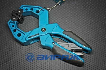 Купить Струбцина клещеобр. пласт.корпус 2-1/4"-58мм. GROSS 