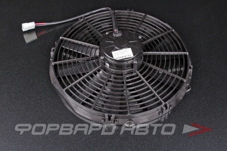 Купить Вентилятор охлаждения универсальный 13" (330 мм) 12V "тянущий", производительность 2350 м³/ч / 1387 CFM SPAL VA13-AP70/LL-35A