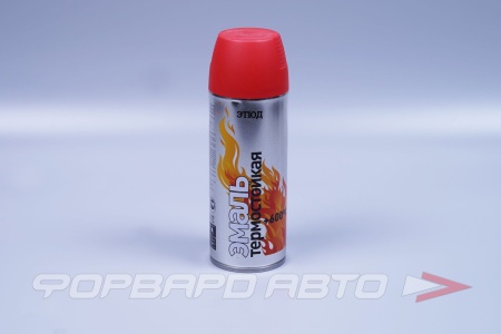 Купить Эмаль аэрозольная термостойкая Красная ЭТЮД 
