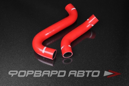Купить Патрубки радиатора силиконовые Subaru Legacy B4 BE5 BH5 98-02 красные AUTOBAHN88 