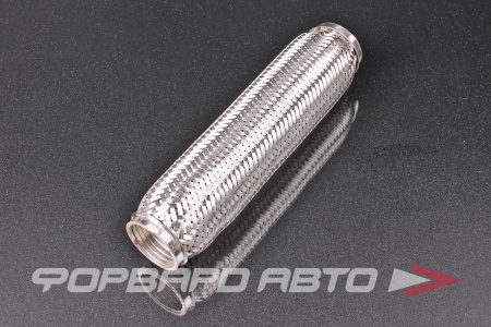 Купить Гофра глушителя 55*320 (Interlock) трехслойная (AISI 304) TIXONA P55320