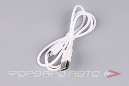 Кабель USB Micro белый 1м HOCO X88