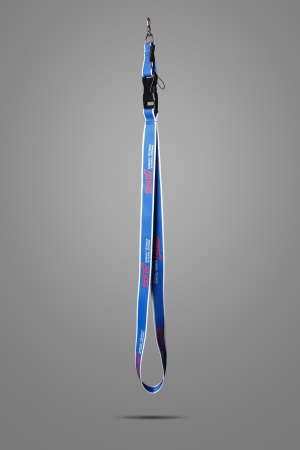 Купить Ланьярд, лента для бейджей "STI", синий GYCA YT2-L-51