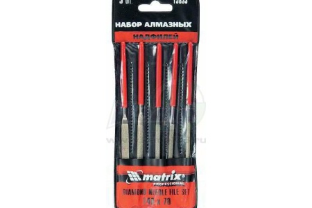 Купить Набор надфилей алмазн.  5пр. 15833 СИБИРЬ 