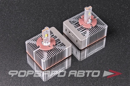 Купить Светодиодные лампы головного света D-S/D5S с вентилятором 12V 45W 4500Lm AOZOOM D-S/D5S 12V