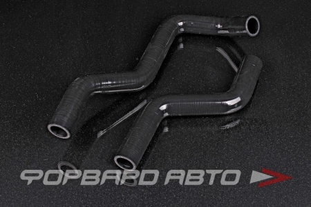 Купить Патрубки радиатора силиконовые Toyota Altezza SXE10 3S-GE, черные FORA 1383