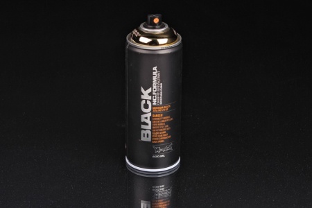 Купить Краска золото, аэрозоль, 400мл MONTANA BLACK Goldchrome BLK-400