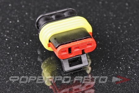 Купить Разъем 3 way 22-20 AWG (SS15-SKT1) 1.2-1.6mm (SS15-SL1) Tyco Еlectronics 282087-1
