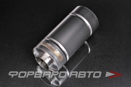 Купить Глушитель Вход = 76 мм Выход = 76 мм Длина = 300 мм, нержавеющая сталь MPE 140x300x76