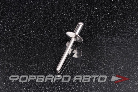 Купить Заклепка вытяжная 4,8*10/14 DIN7337 нерж A2/A2 с широким бортом 14мм  