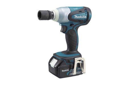 Купить Гайковерт аккумуляторный 18В 2*3,0Ач Li-Ion М10-М16 230Нм 1/2" DTW251RFE кейс снят замена DTW251RME MAKITA 